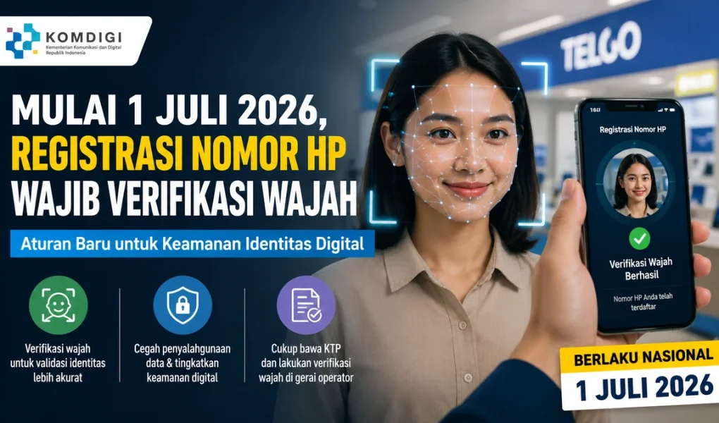 Mulai 1 Juli, Beli SIM Card Baru Wajib Scan Wajah: Akhirnya Penipuan Rp9,5 Triliun Bisa Diblokir?